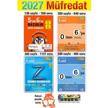 Tonguç Akademi 5'ten 6'ya Hazırlık Kitabı 2027 6. Sınıf Konu Anlatımlı Soru Zoru Bankaları