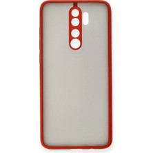 Drop Tedarik Xiaomi Redmi Note 8 Pro Kılıf Montreal Silikon Kapak - Kırmızı