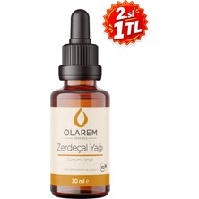 Olarem Essence Zerdeçal Yağı (Curcuma Longa) Soğuk Sıkım Sabit Yağ 30 ml Damlalıklı Cam Şişe