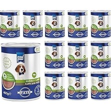 Uravas Store Pawpaw Yavru Köpek Kuzulu Pate 400 gr x 12 Adet