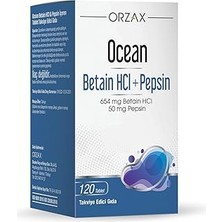 Uravas Store Ocean Betain Hcl Pepsin 120 Tablet