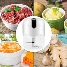Uravas Store Rondo Doğrayıcı 250 ml Taşınabilir USB Şarjlı Pratik El Rondo Blender
