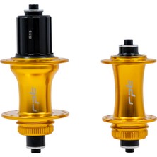 Heugers Raptor Centerlock 32H Altın Sarısı Sesli Göbek Seti | Qr/sokma Mil