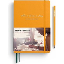 Leuchtturm 1917 LEUCHTTURM1917 Some Lines A Day 5 Year Diary Defter Rising Sun  372387