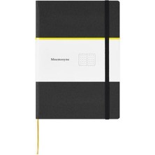 Maruman Mnemosyne Journal Sert Kapak A5 Noktalı Siyah Defter N888-05