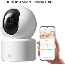 Smart Camera C301 2k 360 Derece Gece Görüşlü Ip Wi-Fi Güvenlik Kamerası ( Türkiye Garantili)