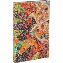 Paperblanks Gaudí's Sun (B05AE551) Sert Kapak 18X23 cm Çizgili Defter 1778920483892