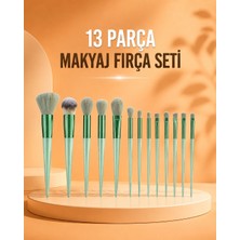 Nemere 13 Parça Makyaj Fırça Seti Far Fırçası Allık Fırçası Yumuşak Uçlu