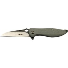 Herşey Trend Crkt Lotus 1265 Gri Kamp / Outdoor Çakı 18CM - Yarı Otomatik, Kemerlikli, Kutulu