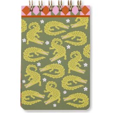 Designworks İnk Designworks Ink A Dopo Telli Not Defteri - Crocodile