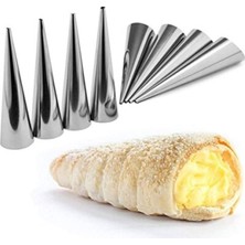 Empressco 12 Adet 12 cm Korne Kalıbı, Tatlı ve Kek Yapımı Için Ideal Set
