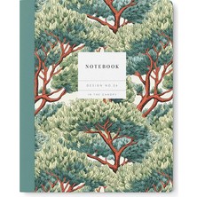 Ohh Deer Kaleido Tasarımı B5 64 Sayfa Ince Kapak Çizgili Defter Design No.26 In The Canopy 11756