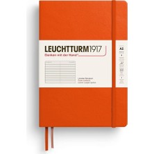 Leuchtturm 1917 LEUCHTTURM1917 Not Defteri Orta Boy (A5), Sert Kapak, 251 Numaralandırılmış Sayfa, Çizgili, Kabak