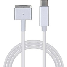Gjob Usb-C To Magsafe 2 Şarj Kablosu 1.8m | Retina MacBook Pro & MacBook Air Uyumlu | Usb-C Adaptör ile Şarj Çözümü