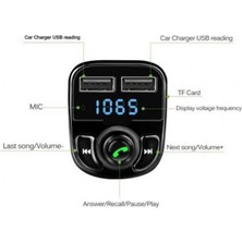 Uravas Store Bluetooth Fm Transmitter Car X8