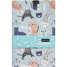 Miquelrius Cat A6 3'lü Defter Seti
