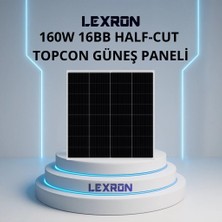 Lexron 160W 32 Cell 16BB Half-Cut Topcon  Güneş Paneli