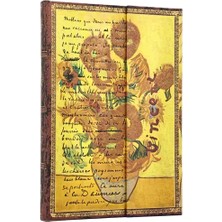 Paperblanks Van Gogh, Sunflowers Sert Kapak 13X18 cm Çizgisiz Defter PB1521-6