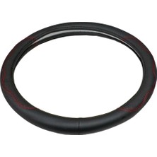 Carub Geçmeli Direksiyon Kılıfı Deri Lüx Çantalı 38 cm Siyah BR1831021