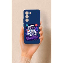 Vip Case Vivo V30 Lite Uyumlu Astronot Dj Desenli Silikon Kılıf