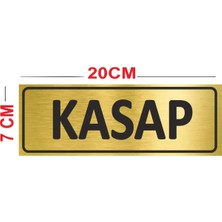 Metal Kasap  Uyarı Levhası Yönlendirme Levhası