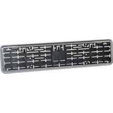 Nyf URF1-82416 Plaka Altlığı Premium Tak Kolay Plastik Krom (Tekli)