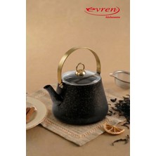 EVREN MUTFAK Gold Stone Evren Bakraç Bitki Çayı Demliği Çaydanlığı 1 Lt.