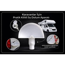 Empressco Pratik Karavan Su Doldurma Hunisi, Kolay ve Hızlı Kullanım Sağlar