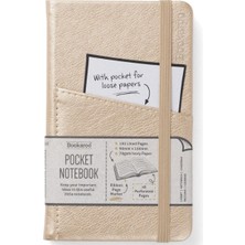 If V & A Bookaroo Journal Pocket A6 Çizgili Defter  Gold