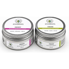 Fresh & Sweet Doğal Krem Deodorant Ikili Set 50 ml X2 | Alüminyumsuz Unisex