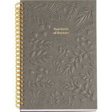 Miquelrius A5 Botanica British Bloom- Notebook Of Dreams Çizgili Defter