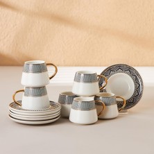 Karaca 6 Kişilik Fincanı Takımı 90 ml