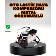 Herşey Trend Metal Gövde Lastik Şişirme Kompresörü Suv 4x4 Uyumlu