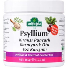 Arifoğlu Psyllium Kırmızı Pancarlı Karnıyarık Otu Toz Karışımı 350G