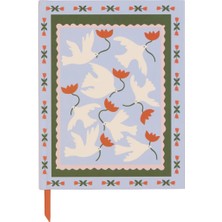 Designworks İnk Designworks Ink A Dopo Çizgili Defter  Flower
