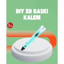 Belirtilmemiş Üç Boyutlu 3D Yazıcı Kalem Abs Pla Uyumlu