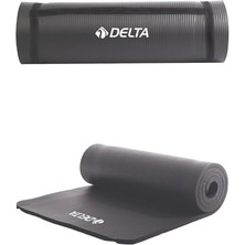 Delta Konfor Zemin 15 mm Taşıma Askılı Pilates Minderi Yoga Matı, Lila, 15 mm