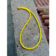 El Yapımı Tasarım Boncuk Kolye Şık Hediyelik