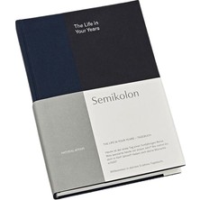 Semikolon The Life In Your Years, 5 Yıllık Anı Defteri (A5),midnight