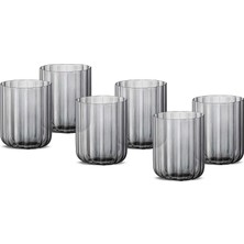 Jumbo Foggy Grey 6'lı Su Bardağı