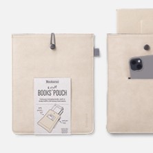 If Bookaroo Books & Stuff Pouch Kitap&defter Kılıfı Cream