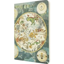 Paperblanks Cahiers Celestial Planisphere A5 Çizgisiz Defter CB1439-4
