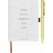 Designworks İnk Designworks Gratitude Journal - Brings You Joy Şükür Günlüğü