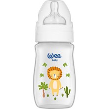 Wee Baby Wee 960 Safari Pvc Biberon Geniş Ağızlı 0-6 Ay 250 ml