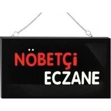 Herşey Trend Işıklı Tak Çalıştır Hazır Tabela Nöbetçi Eczane