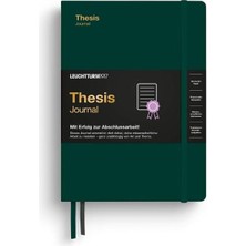 Leuchtturm 1917 LEUCHTTURM1917 Thesis Journal Medium (A5), Sert Kapak, Forest Green, Almanca 369205