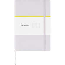 Maruman Mnemosyne Journal Sert Kapak A5 Noktalı Grey Defter N888-51