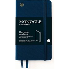Leuchtturm 1917 LEUCHTTURM1917 x Monocle Limited Edition Defter A6,  Sert Kapak, 192 Noktalı Sayfa Navy 363364