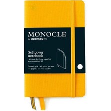 Leuchtturm 1917 LEUCHTTURM1917 x Monocle Limited Edition Defter A6,  Yumuşak Kapak, 128 Noktalı Sayfa Yellow 363368