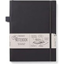 If Bookaroo Bigger Things Notebook Journal Çizgili Defter - Charcoal